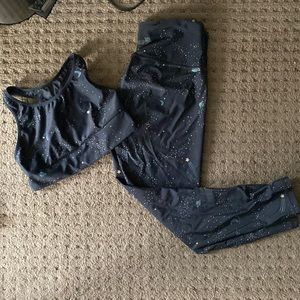 Victoria’s Secret Sport “Galaxy” Workout set